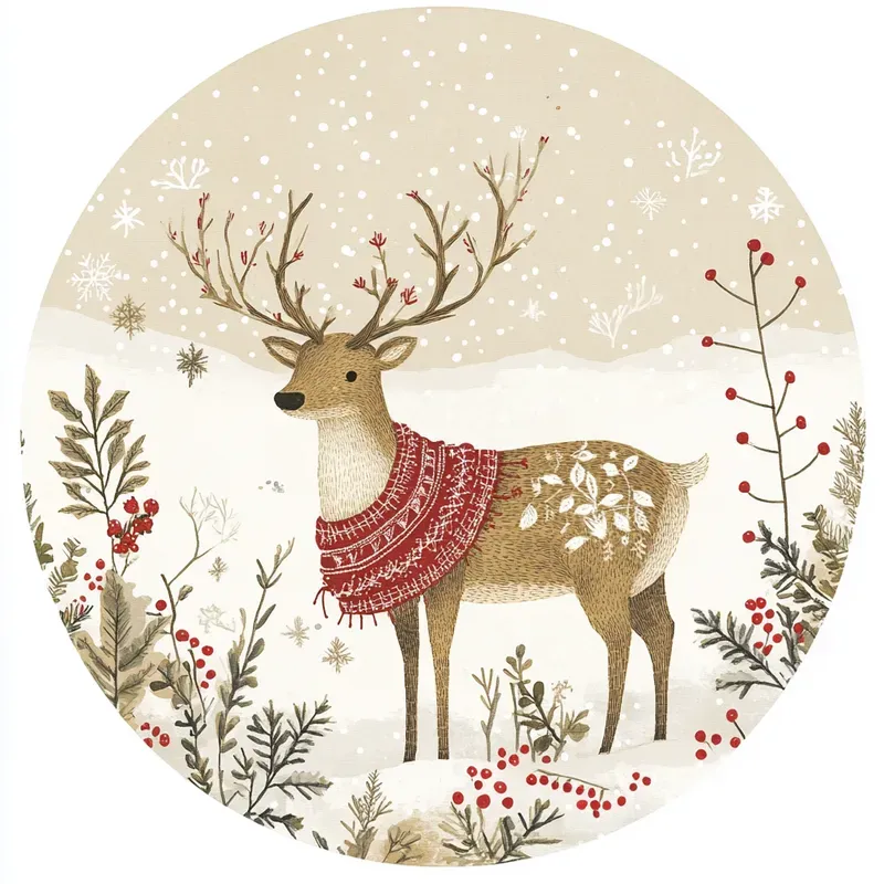 Scandinavian Christmas Ornaments