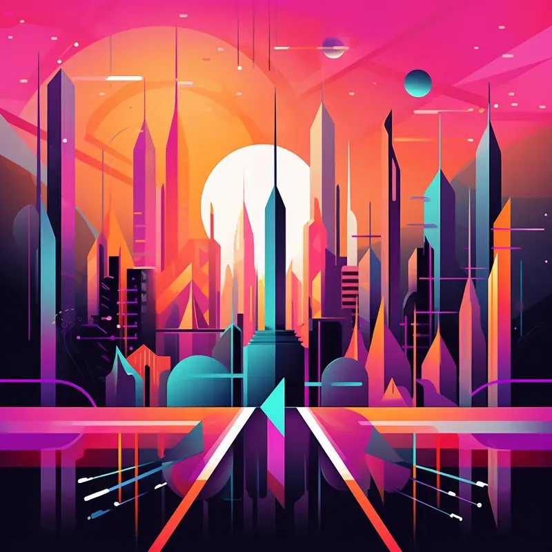 Futuristic Dynamic Tshirt Designs