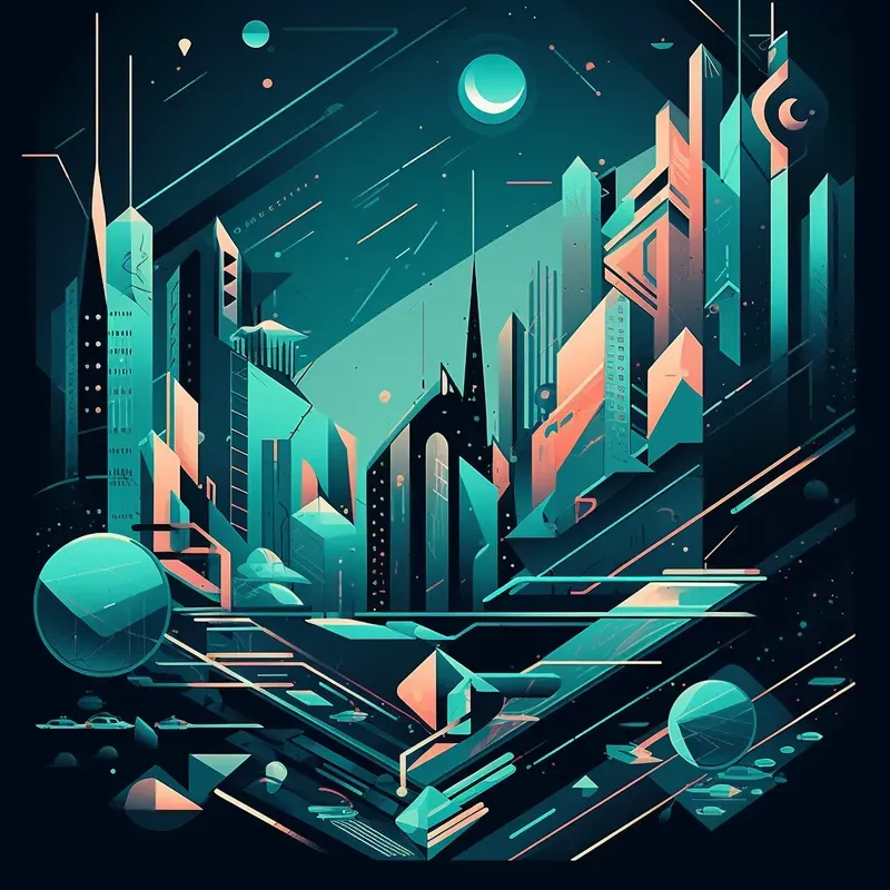 Futuristic Dynamic Tshirt Designs
