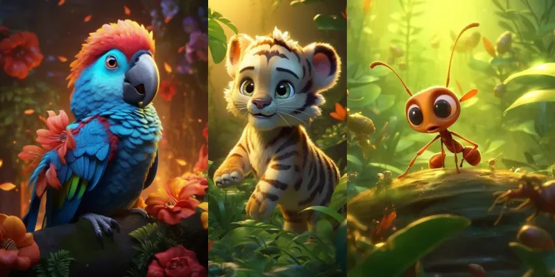 Design Cute Animals generated by undefined