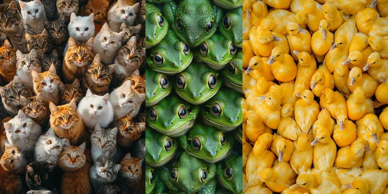 Animals Patterns Backgrounds Photos generated by undefined
