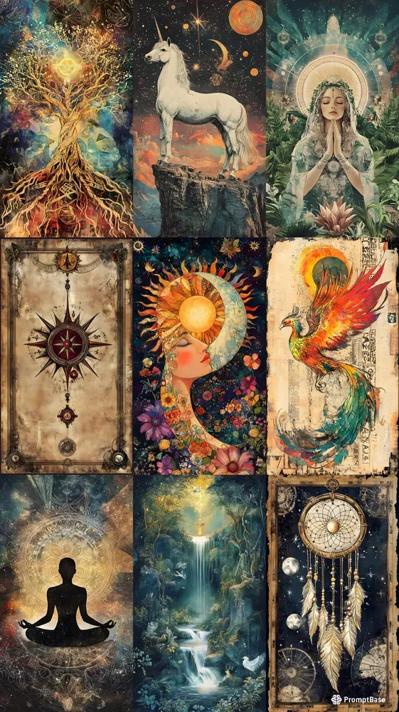 Mystic Collage Fusions