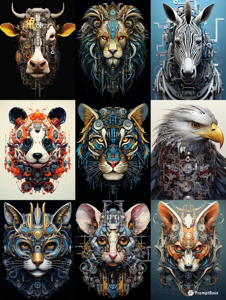 Animals In Mechanicals