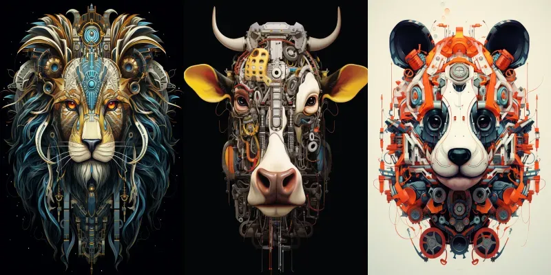 Animals In Mechanicals generated by undefined