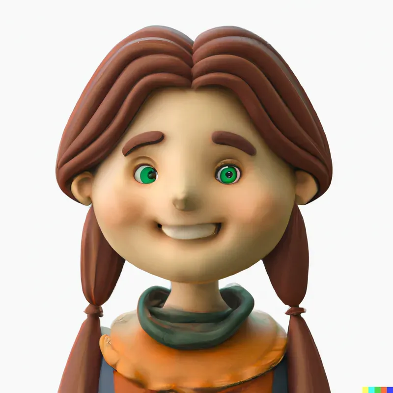 Cute 3D Clay People
