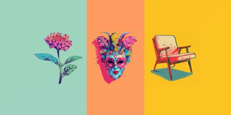 Pop Art Vectors generated by undefined