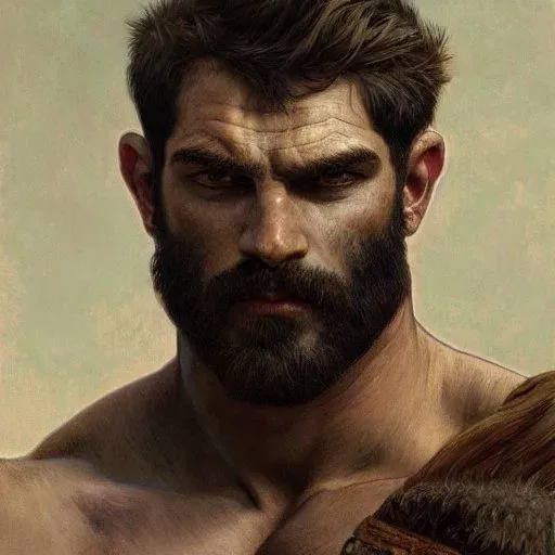 Greek God Painted Portraits
