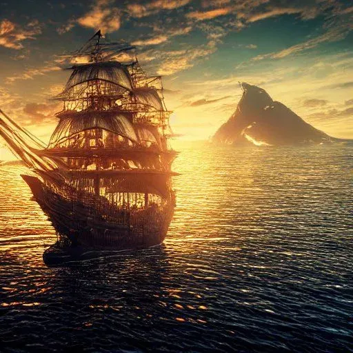 Realistic Pirate Ships