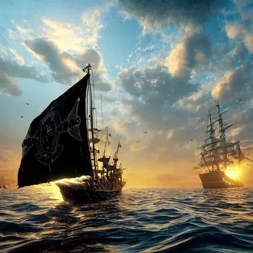 Realistic Pirate Ships