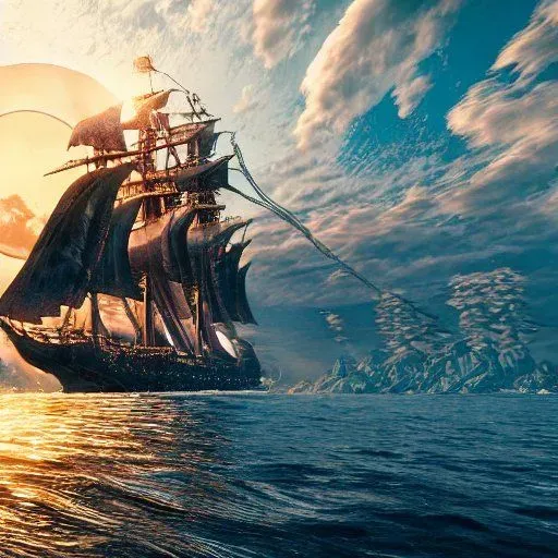 Realistic Pirate Ships