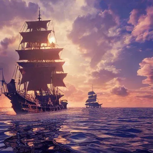 Realistic Pirate Ships