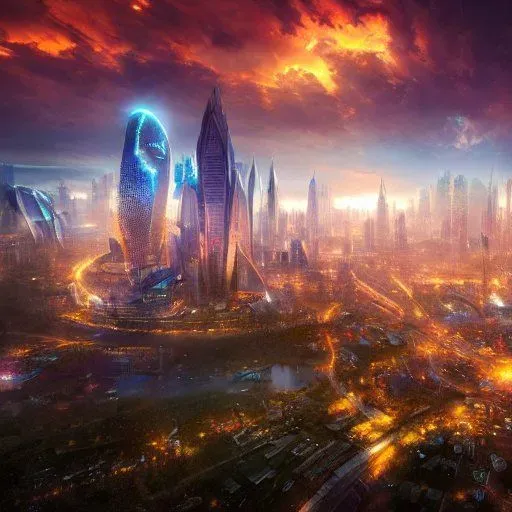 Futuristic Cityscapes