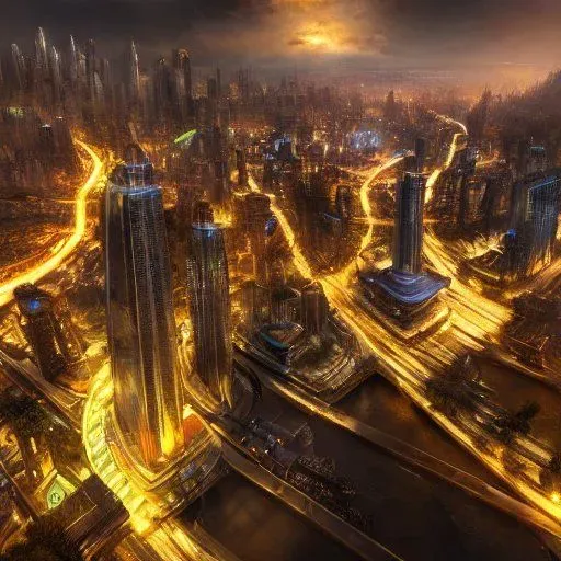 Futuristic Cityscapes