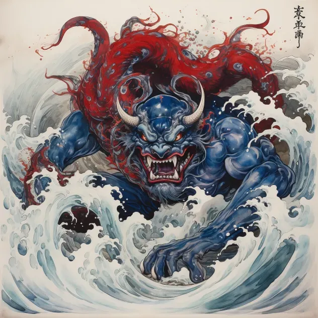 Asian Watercolor Paintings
