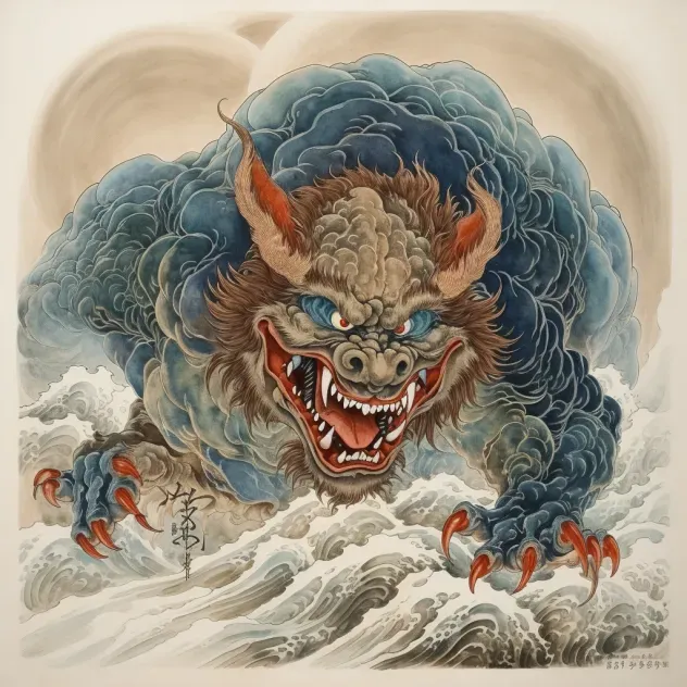 Asian Watercolor Paintings