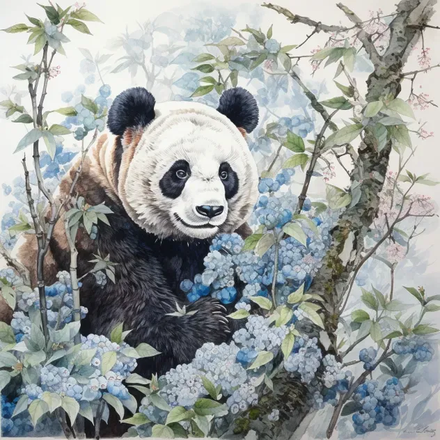 Asian Watercolor Paintings