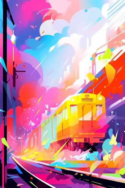 Colorful Vector Paintings
