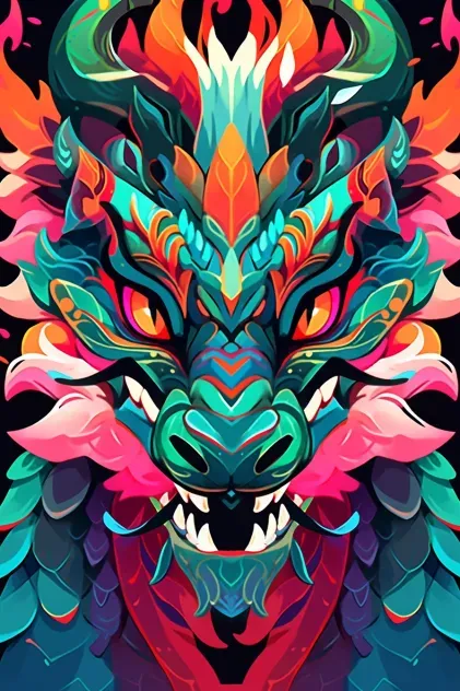 Colorful Vector Paintings