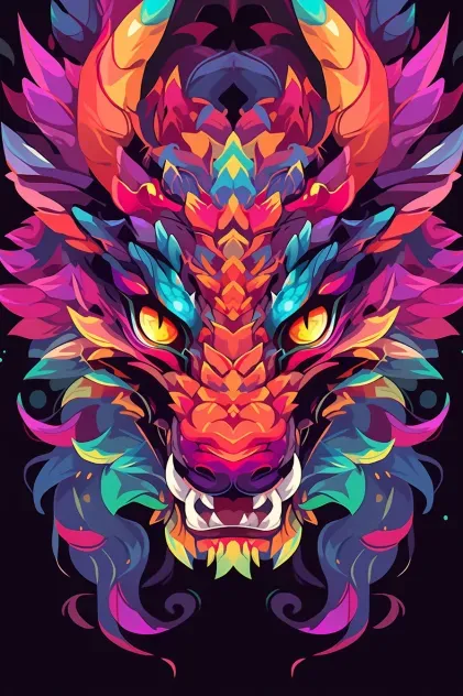 Colorful Vector Paintings