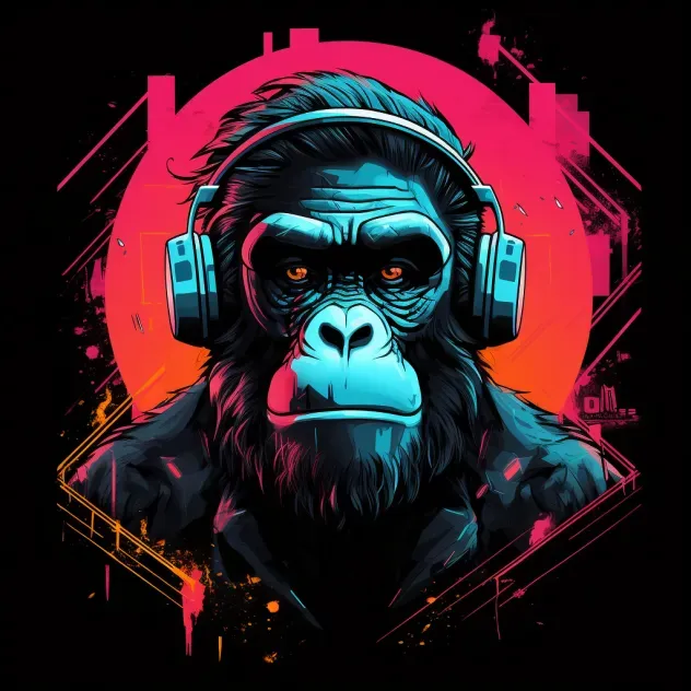 Cyberpunk Animal Logos