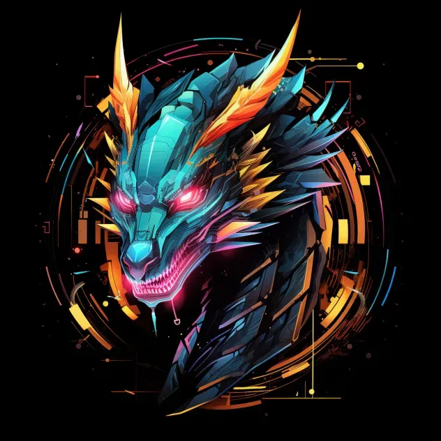 Cyberpunk Animal Logos