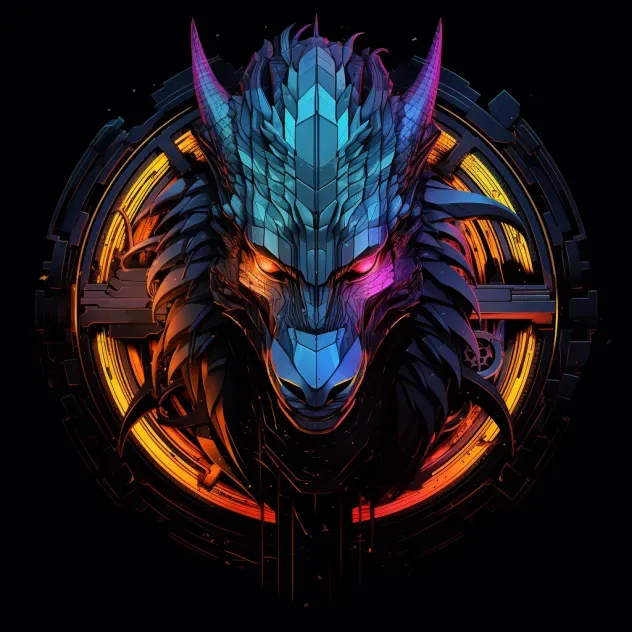 Cyberpunk Animal Logos