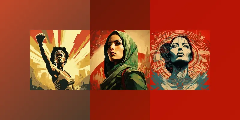 Women Empowerment Graphics generated by undefined