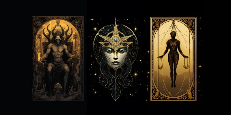 Elite Tarot Card Designs generated by undefined