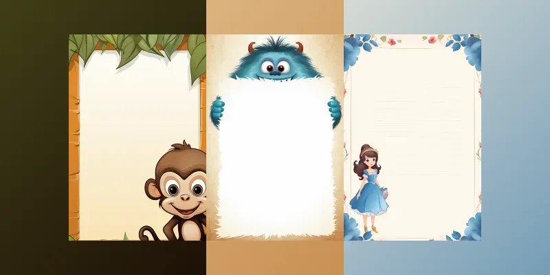 Journal Interior Pages For Kids generated by undefined