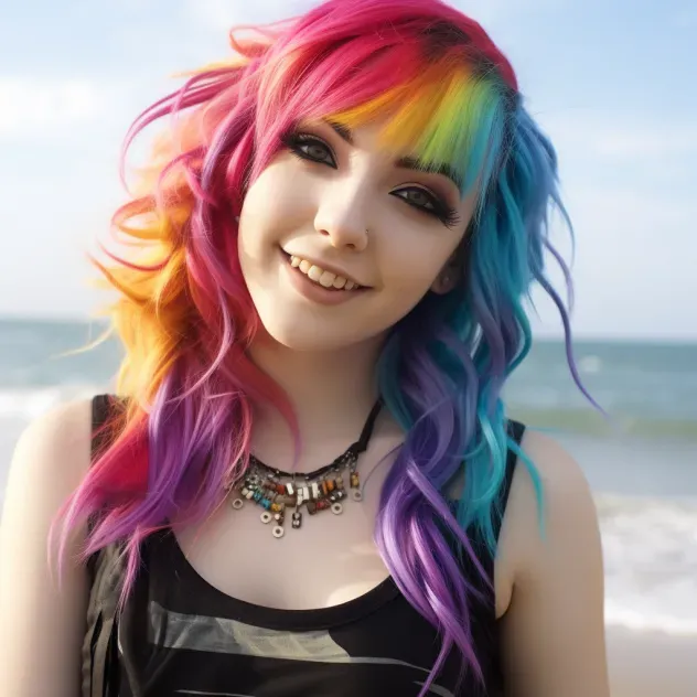 Flirty Emo Portraits