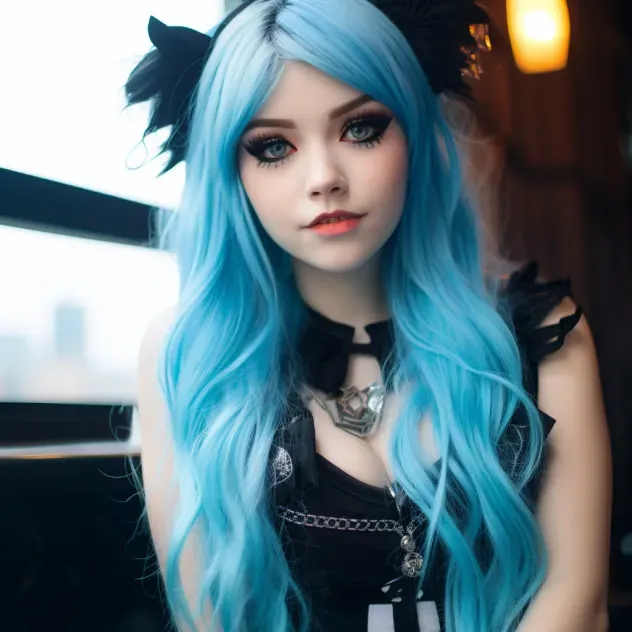 Flirty Emo Portraits