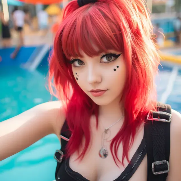 Flirty Emo Portraits