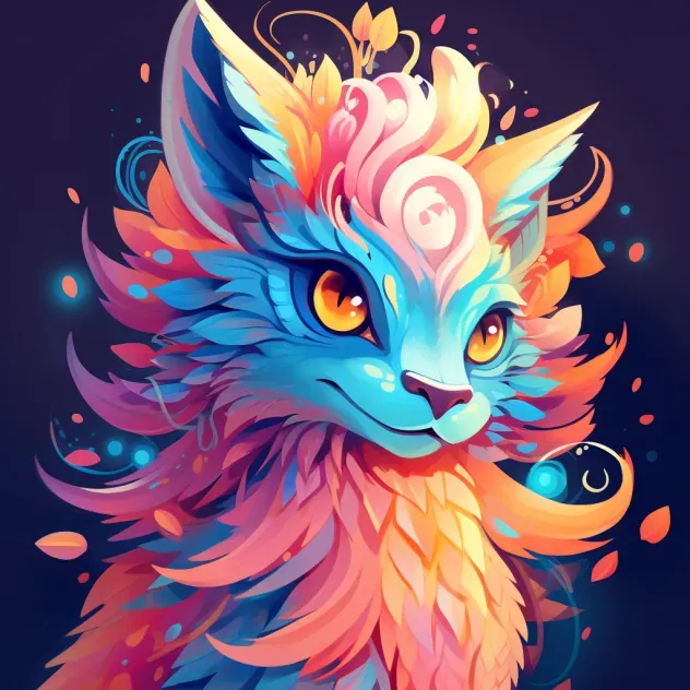 Cel-shaded Fantasy Animals