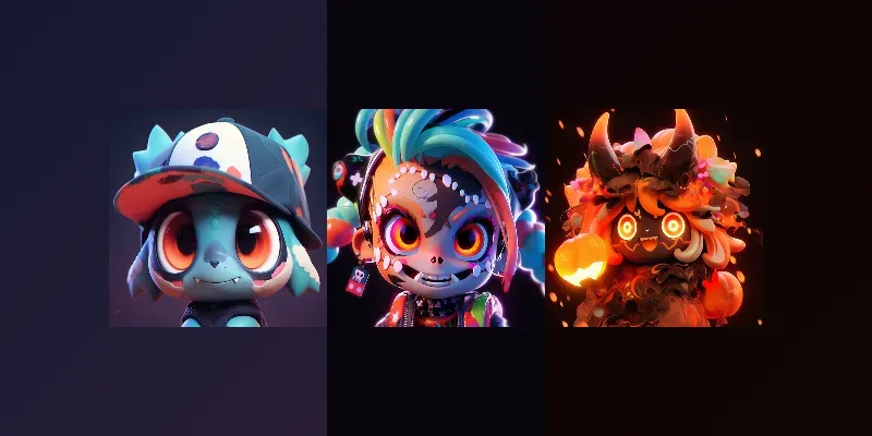 Chibi Monsters generated by undefined
