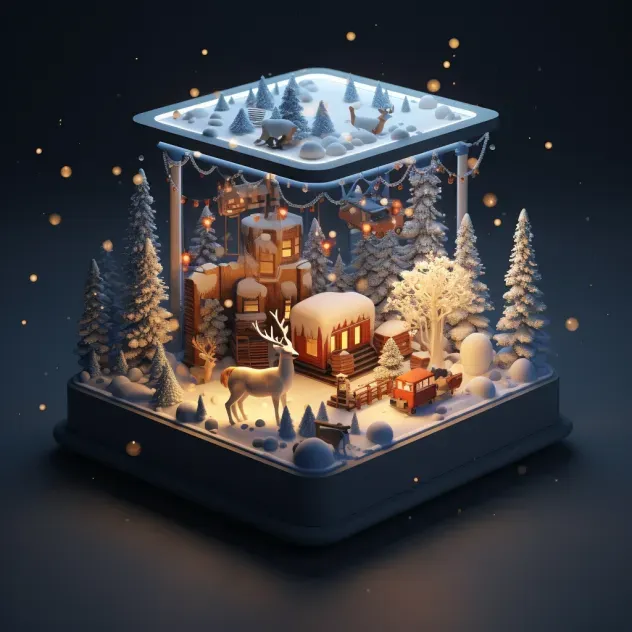 Mini Winter Landscapes