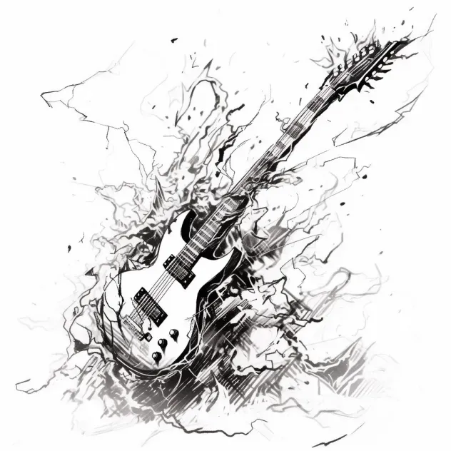 Exploding Ink Drawings