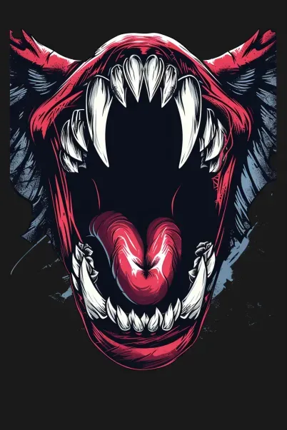 Mouth Logo T Shirt Designs