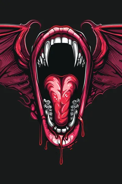 Mouth Logo T Shirt Designs
