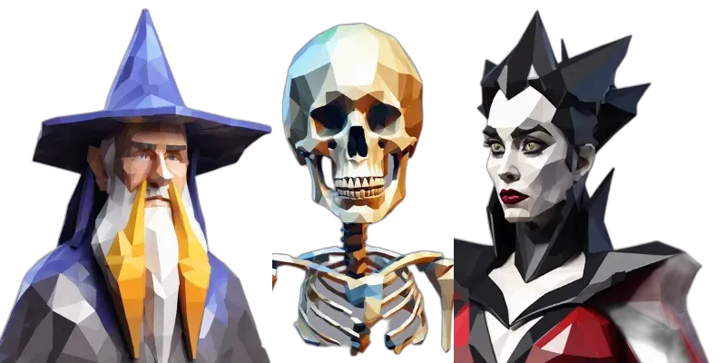 Polygon Fantasy Creature Generator generated by undefined