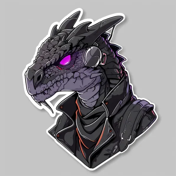 Cyberpunk Dungeons And Dragons Stickers