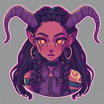 Cyberpunk Dungeons And Dragons Stickers