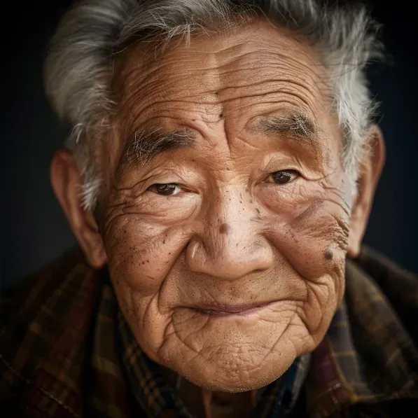Premium Elderly Portrait Stock Photos