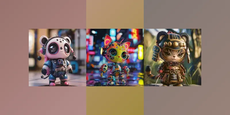3D Animal Avatars generated by undefined