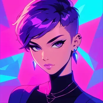 Beautiful Anime Women Art