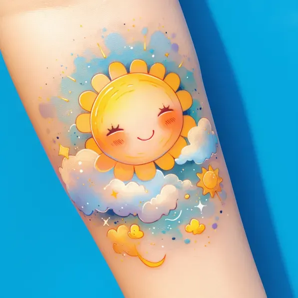 Cartoon Wonders Whimsical Tattoo Designs