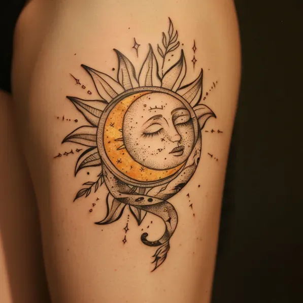 Celestial Wonders Tattoo Designs