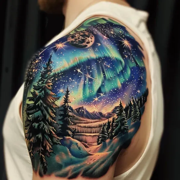 Celestial Wonders Tattoo Designs