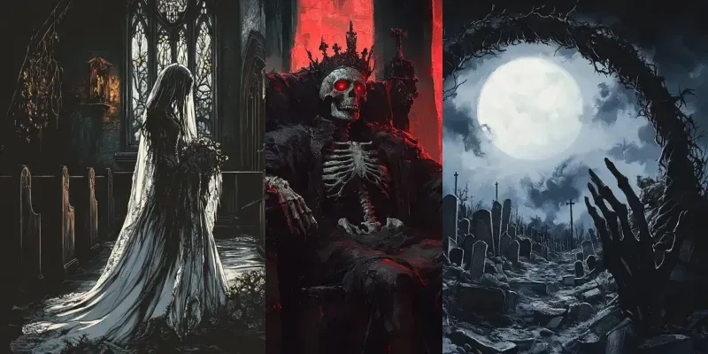 Gothic Halloween Hauntings generated by undefined