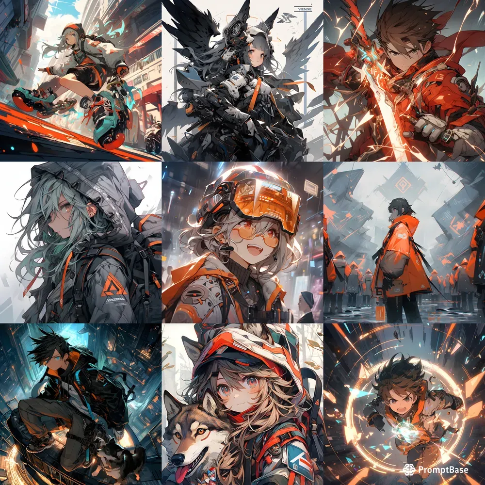 Futuristic Chaos Animes 2s