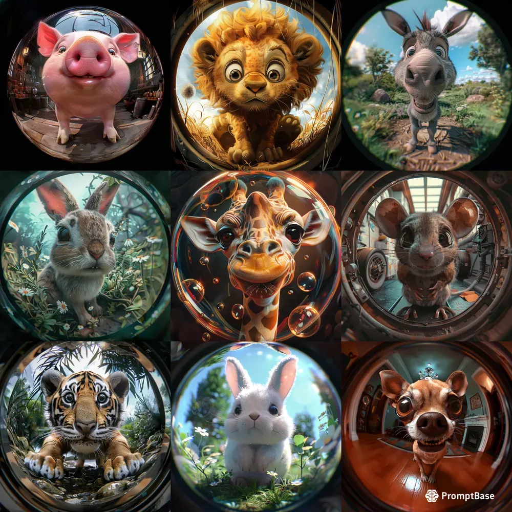 Looking Through Fisheyes